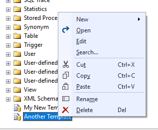Editing a Template File