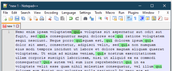 Partial Highlighting in Notepad++ – Andy Brownsword