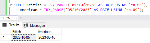 Dates being parsed using different cultures