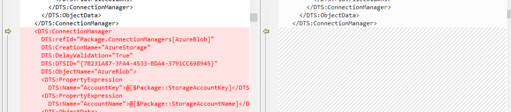 Some elements may be removed from a package when the dependant components aren't installed
