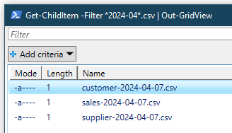 Searching for files locally on my machine using PowerShell