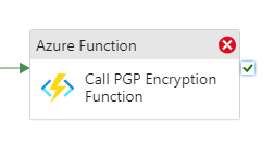 Function call in a Data Factory pipeline has failed